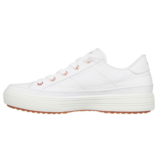 Skechers Arch Fit Arcade - Meet Ya There Baumwolle Damen Weiße Sneakers - Image 4