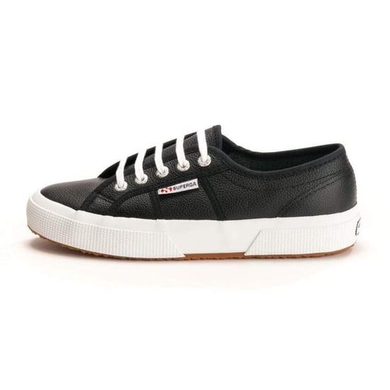Superga 2750 Leder Herren Schwarz/Weiß Sneakers - Image 2
