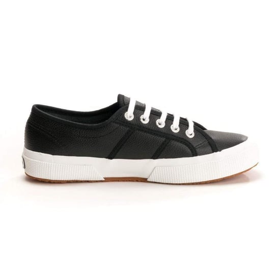 Superga 2750 Leder Herren Schwarz/Weiß Sneakers - Image 4