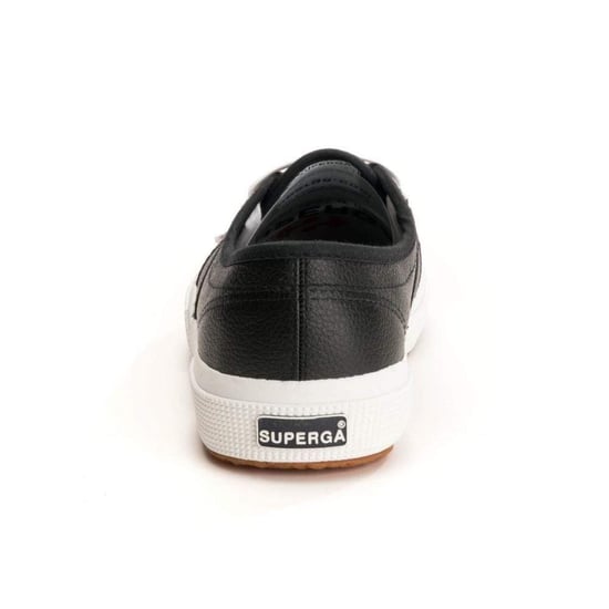 Superga 2750 Leder Herren Schwarz/Weiß Sneakers - Image 6