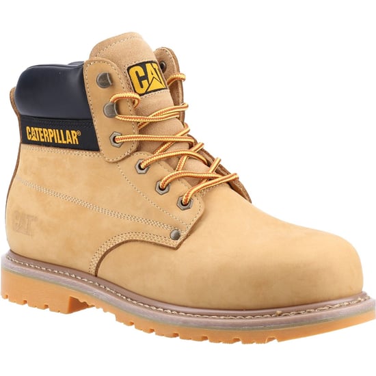 Caterpillar Powerplant S3 Nubuk Honig Weit Fitting Sicherheitsstiefel - Image 1