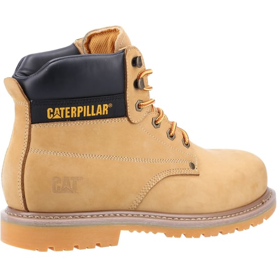Caterpillar Powerplant S3 Nubuk Honig Weit Fitting Sicherheitsstiefel - Image 2