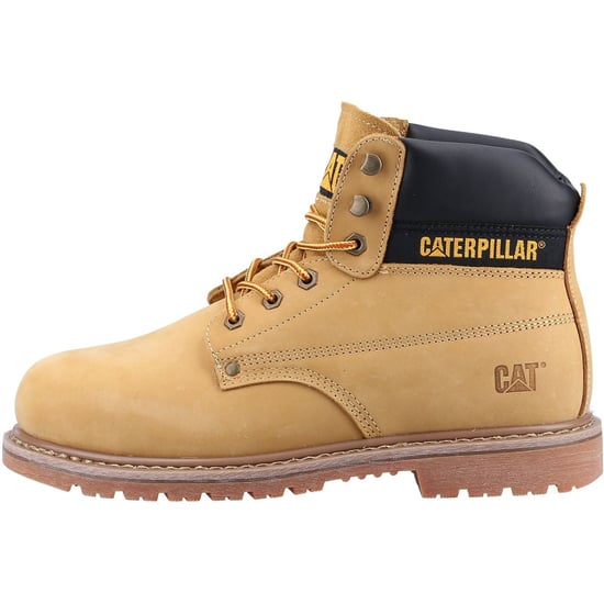 Caterpillar Powerplant S3 Nubuk Honig Weit Fitting Sicherheitsstiefel - Image 5