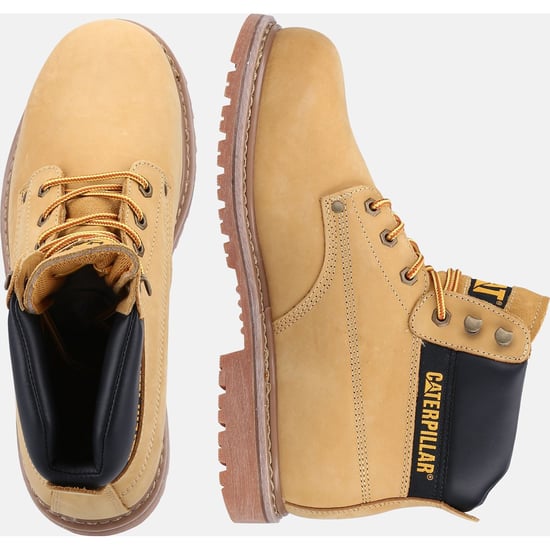 Caterpillar Powerplant S3 Nubuk Honig Weit Fitting Sicherheitsstiefel - Image 6
