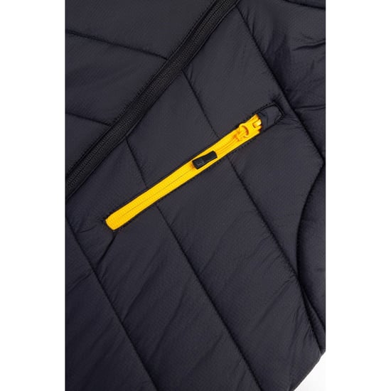 Caterpillar Essentials Herren Schwarz Gilets Weste - Image 4
