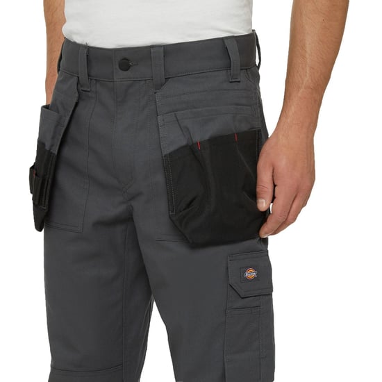 Dickies Multi-Pocket Utility Polyester Herren Graue Arbeitshose - Image 4