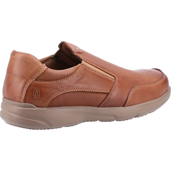Hush Puppies Aaron Leder Herren Braune Slipper - Image 2