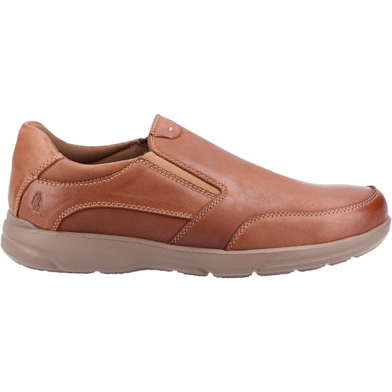 Hush Puppies Aaron Leder Herren Braune Slipper - Image 4