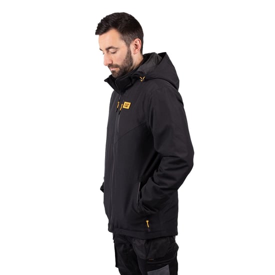Caterpillar Leichte Isolierte Herren Schwarze Pufferjacke - Image 3