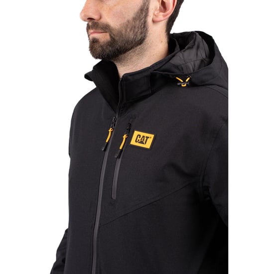 Caterpillar Leichte Isolierte Herren Schwarze Pufferjacke - Image 6