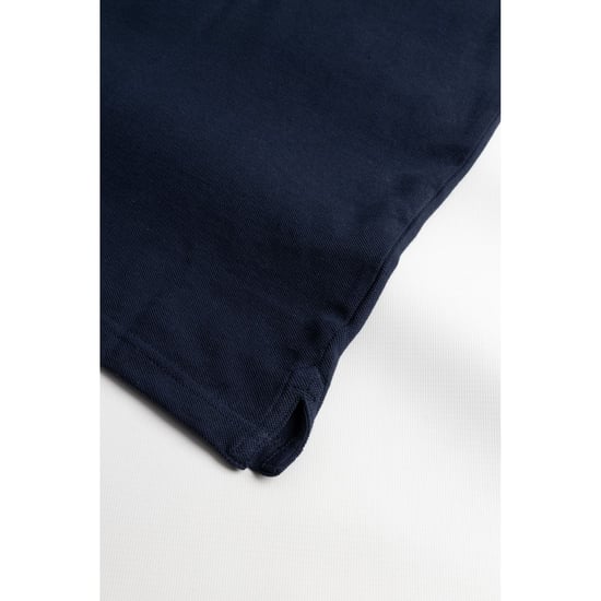Caterpillar Essentials Baumwoll Herren Polo-Shirt Blau - Image 6
