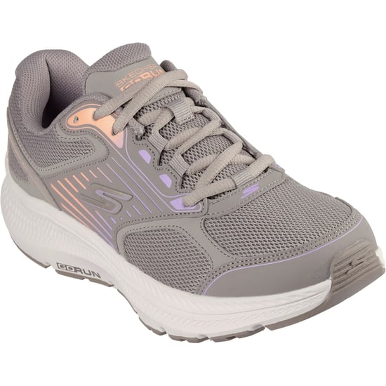 Skechers GO RUN Consistent 2.0 Advantage Leder Damen Taupe/Multi Sneaker - Image 1