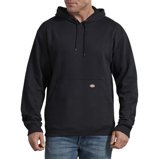 Dickies Everyday Fleece Baumwolle Herren Schwarzer Kapuzenpullover - Image 1