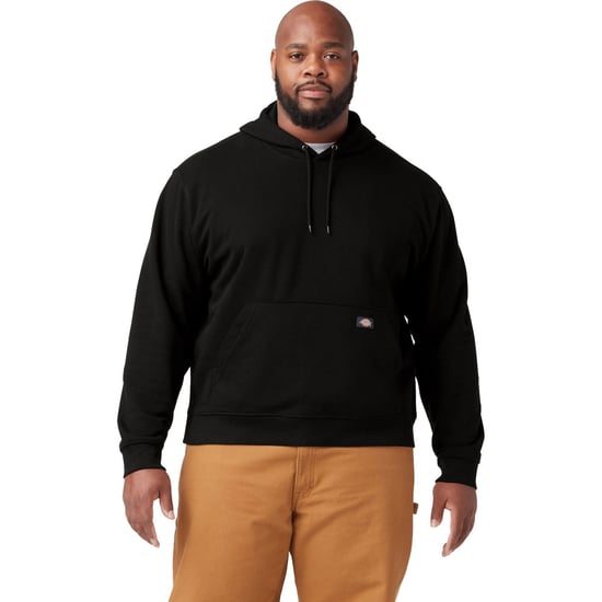 Dickies Everyday Fleece Baumwolle Herren Schwarzer Kapuzenpullover - Image 5