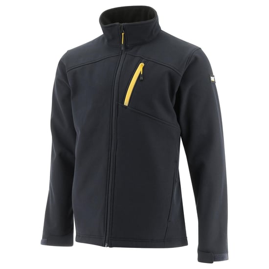 Caterpillar Unisex Essentials Schwarze Shell-Jacke - Image 1