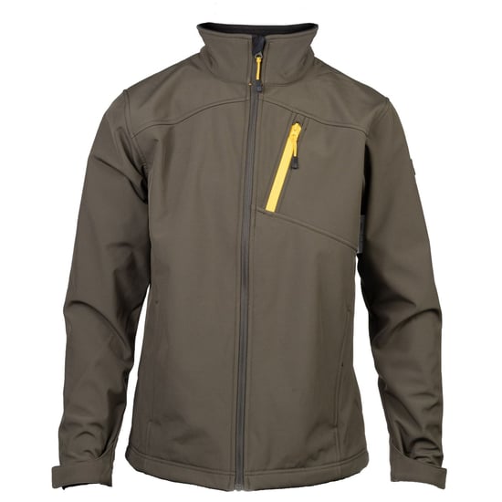 Caterpillar Essentials Shell Herren Grün Softshelljacke - Image 1