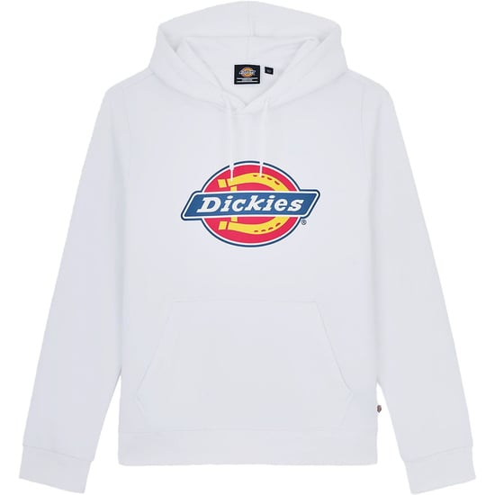 Dickies Icon Logo Polyester Unisex Erwachsene Weiß Kapuzenpullover - Image 4