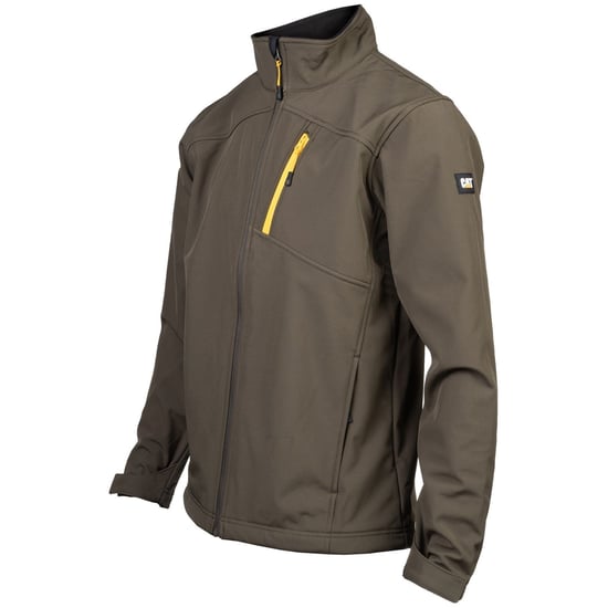 Caterpillar Essentials Shell Herren Grün Softshelljacke - Image 2