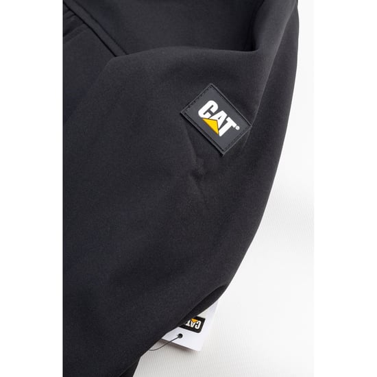 Caterpillar Unisex Essentials Schwarze Shell-Jacke - Image 6