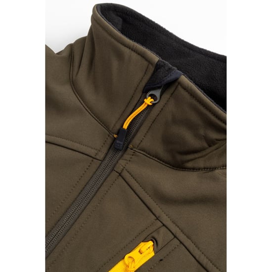 Caterpillar Essentials Shell Herren Grün Softshelljacke - Image 4