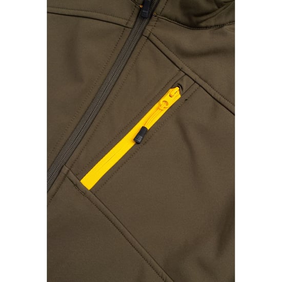 Caterpillar Essentials Shell Herren Grün Softshelljacke - Image 5