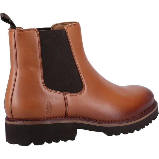 Hush Puppies Gwyneth Chelsea Wildleder Damen Tan Stiefel - Image 2