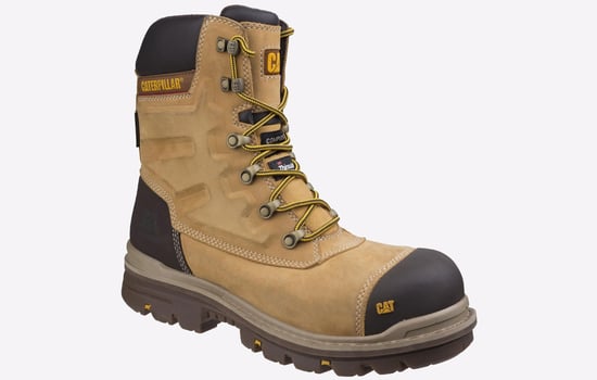 Caterpillar Herren Premier Leder Wasserfeste Sicherheitsstiefel - Image 2