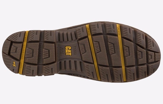 Caterpillar Herren Premier Leder Wasserfeste Sicherheitsstiefel - Image 4