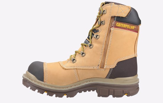 Caterpillar Herren Premier Leder Wasserfeste Sicherheitsstiefel - Image 5