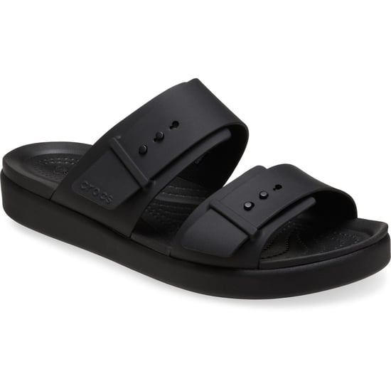 Crocs Brooklyn Buckle Damen Sandalen Schwarz - Image 1