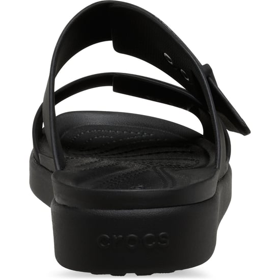 Crocs Brooklyn Buckle Damen Sandalen Schwarz - Image 2