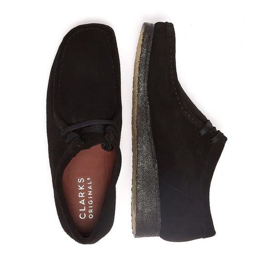 Elegantes Schuhwerk Clarks Originals Wallabee M Schwarz - Image 6