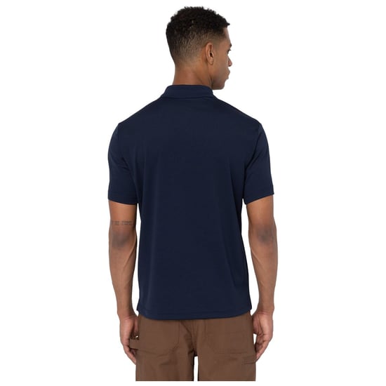 Dickies Everyday Polyester Herren Polo-Shirt in Blau - Image 2