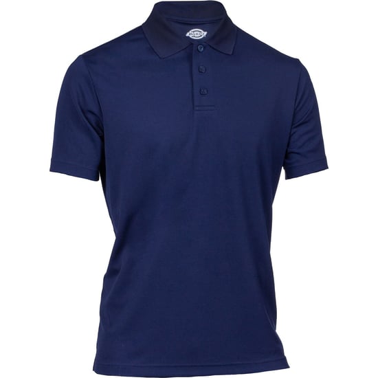 Dickies Everyday Polyester Herren Polo-Shirt in Blau - Image 3