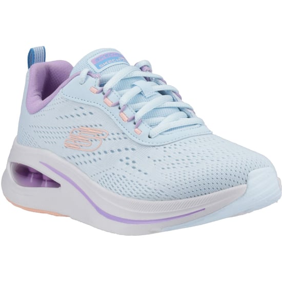 Skechers Skech-Air Meta - Aired Out Textil Damen Sneaker Hellblau/Multi - Image 1