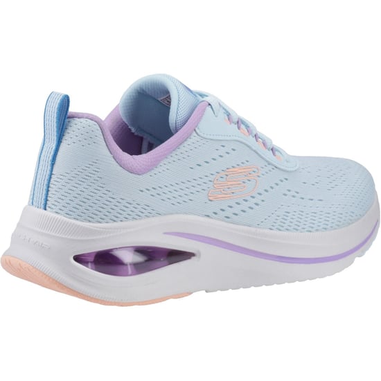 Skechers Skech-Air Meta - Aired Out Textil Damen Sneaker Hellblau/Multi - Image 2