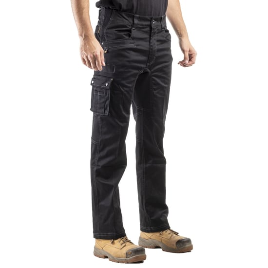 Caterpillar Operator FX Baumwoll Herren schwarze Outdoor-Hosen - Image 2