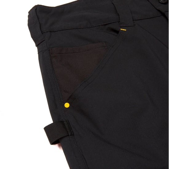 Caterpillar Nexus Kniegurttaschen Stretch Baumwolle Herren Schwarze Outdoor-Hosen - Image 3