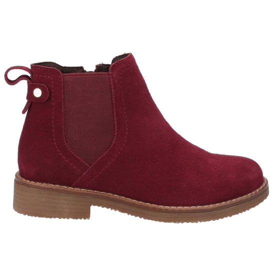 Hush Puppies Maddy Wildleder Damen Bordo Stiefel - Image 4