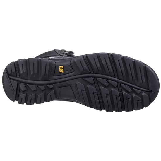 Caterpillar Rahmen Leder Schwarz Weite Sicherheitsstiefel - Image 3