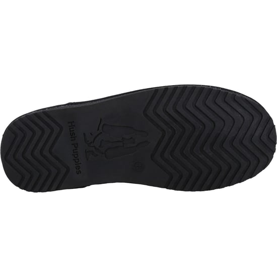 Hush Puppies Ashanti Wildleder Damen Schwarz Pantoffeln - Image 3