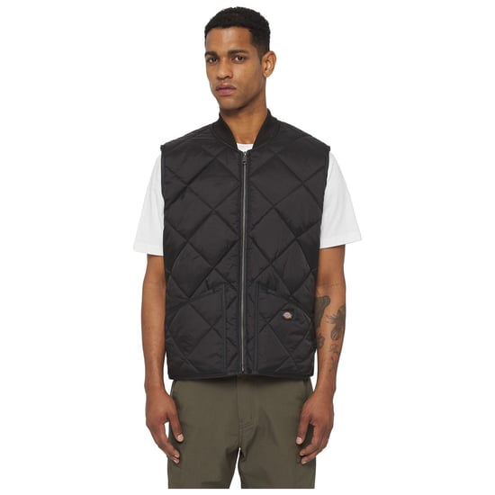 Dickies Diamantgestepte Weste, Herren - Schwarz - Image 1