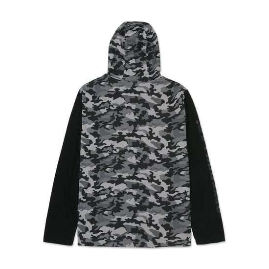 Caterpillar Kapuzenshirt mit langen Ärmeln aus Baumwolle für Herren in Grau - Image 4