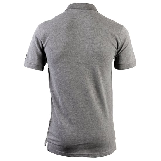 Caterpillar Essentials Baumwoll Herren Polo-Shirt in Grau - Image 3