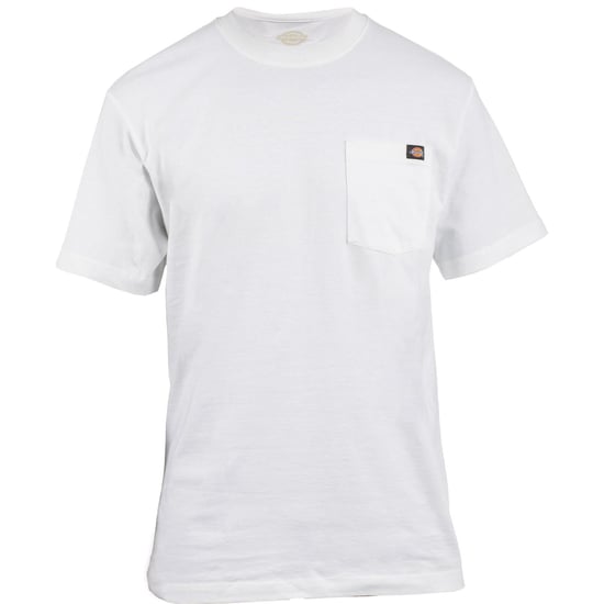 Dickies Kurzarm Baumwoll Herren T-Shirts in Weiß - Image 4