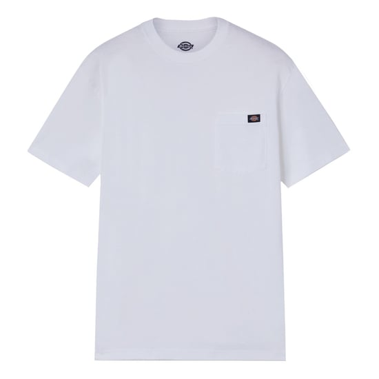 Dickies Kurzarm Baumwoll Herren T-Shirts in Weiß - Image 5