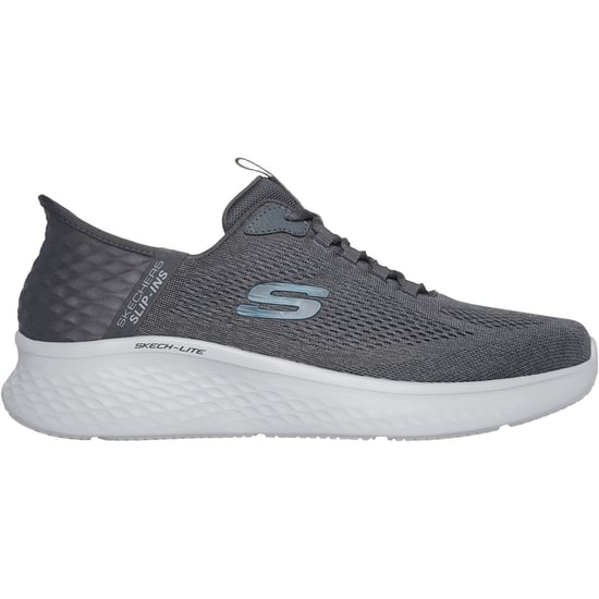 Skechers Skech-Lite Pro Primebase Textil Herren Charcoal/Blau Sneakers - Image 5