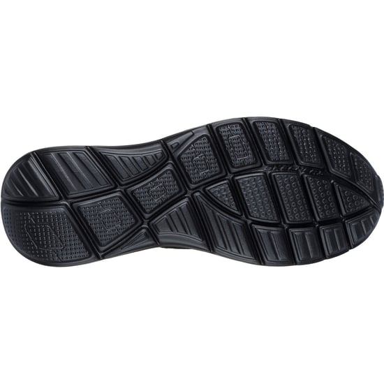 Skechers Equalizer 5.0 Drayze Polyester Herren Schwarz Extra Weite Sneakers - Image 2
