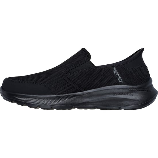 Skechers Equalizer 5.0 Drayze Polyester Herren Schwarz Extra Weite Sneakers - Image 4