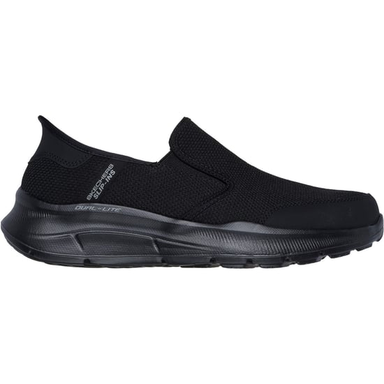 Skechers Equalizer 5.0 Drayze Polyester Herren Schwarz Extra Weite Sneakers - Image 5